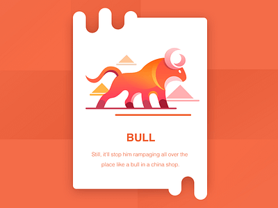 Bull animal bull