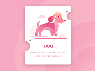 Dog animal dog pink