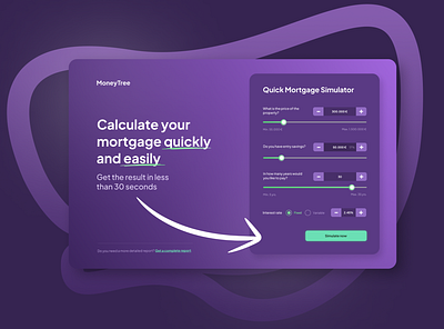 Mortgage Calculator Design app design ui ux
