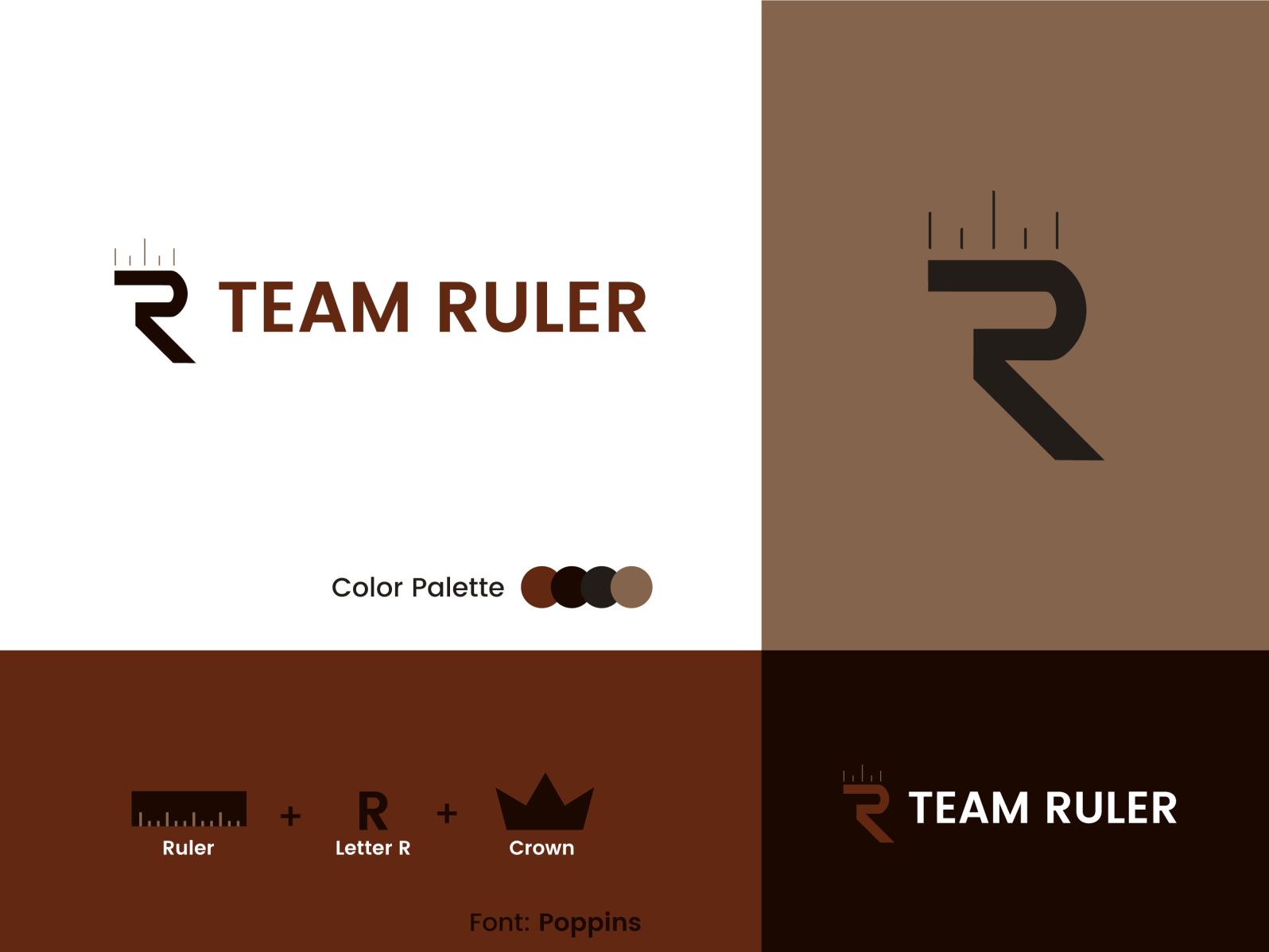 Ruler logo by Kingsley Nwaode on Dribbble