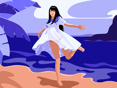 Laughing Girl Designs Themes Templates And Downloadable Graphic Elements On Dribbble