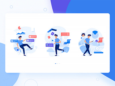 Finance App Onboarding Illustration