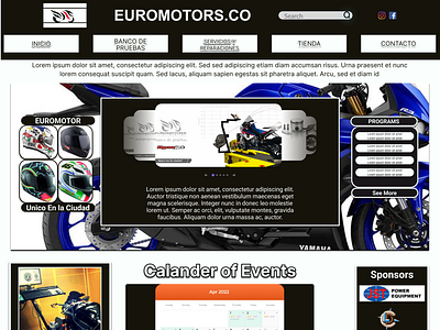 EUROMOTORS REDESIGN (FULL DESIGN  LINK IN BIO)