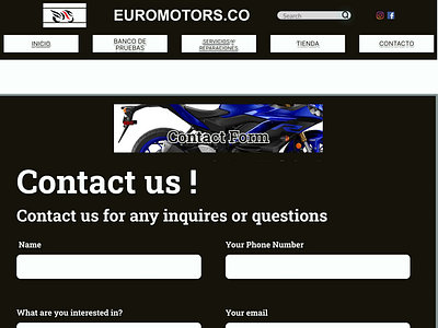 EUROMOTORS REDESIGN (FULL DESIGN  LINK IN BIO)