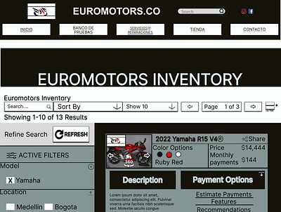 EUROMOTORS REDESIGN (FULL DESIGN LINK IN BIO) branding design figma graphic design logo ui ux