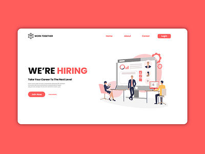 Job Posting Website Design branding design graphic design ui website design