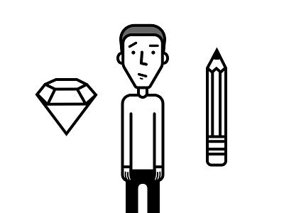 Aligning character illustrations ... avatars illustration user experience ux