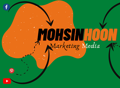 My Social Media Accounts 3d branding graphic design logo motion graphics