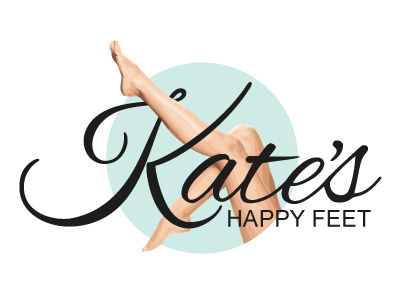 Kate's Happy Feet blue feet type