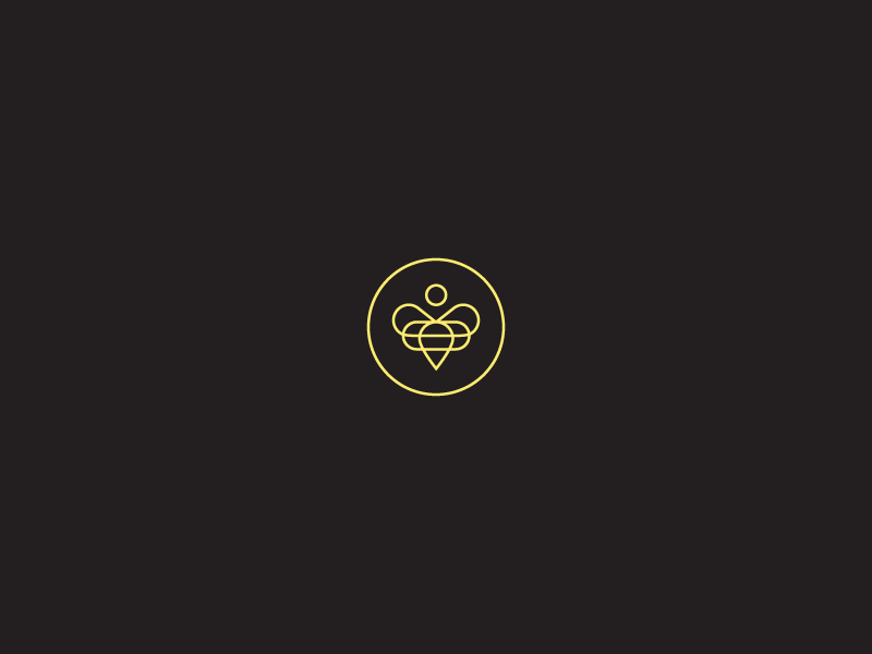 Bee Icon by Johnny Roten for Airtype on Dribbble