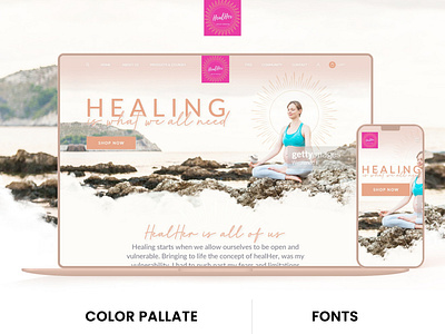 Heal Her - WordPress Theme Design with Development