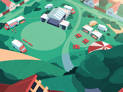 Village Program styleframe animation artwork character country fair country fest country life country living countryside famers market farmlife festival graphic design illustration illustrator localcommunity motion motion graphics sekond styleframe village