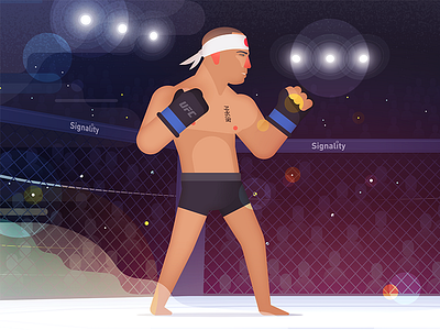 Mma Fighter With Gloves And Muscle, Mixed Martial Arts, Warrior, Muscle PNG  and Vector with Transparent Background for Free Download