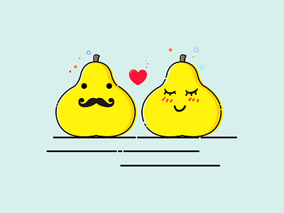 Love Between Pears