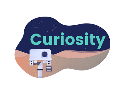 Curiosity Sticker conference room curiosity curiosity rover livechat mars mission office space space mission sticker wall-e warroom