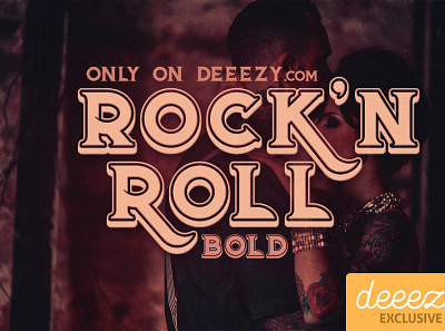 Rock'n Roll Bold Font - FREEBIE digitalart erodedfont font freefont typography