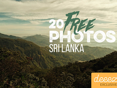 20 Sri Lanka Landscape Photos - FREEBIE