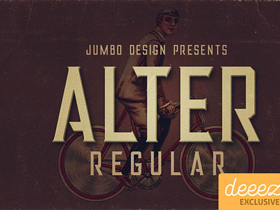 Alter Regular Font - FREEBIE