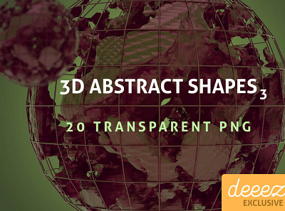 3D Abstract Shapes 3 - FREEBIE 3d 3dshapes digitalart graphics