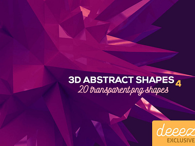 3D Abstract Shapes 4 - FREEBIE