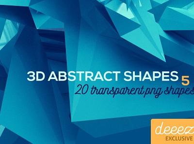 3D Abstract Shapes 5 - FREEBIE 3d 3dshapes abstract digitalart shapes