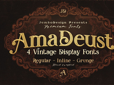 AmaDeust - Display Font