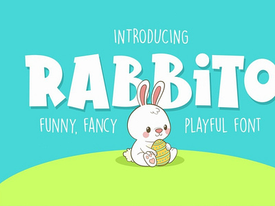 Rabbito Display Font