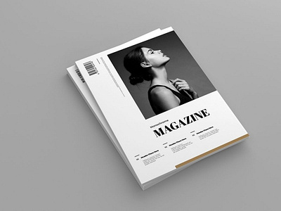 Monochrome Magazine Template