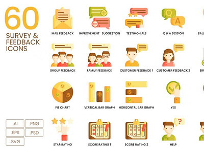 60 Survey & Feedback Icons - Caramel digitalart icon icons survey