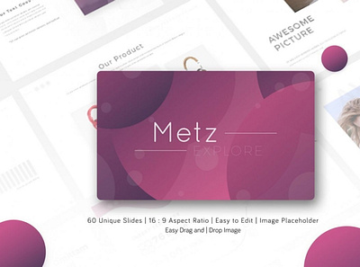 Metz Explore Powerpoint Template mockup powerpoint powerpointtemplate ppt template