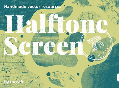 Halftone Screen Texture Pack digitalart halftone texture vector