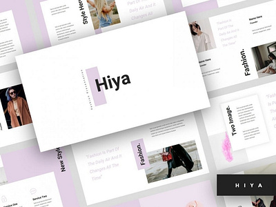 Hiya - Fashion Keynote Template