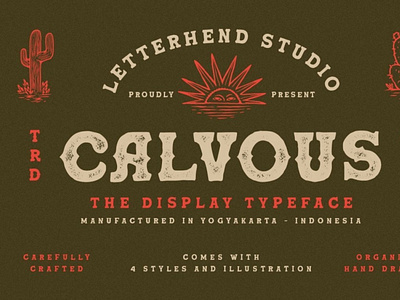 Calvous - Slab Serif Typeface