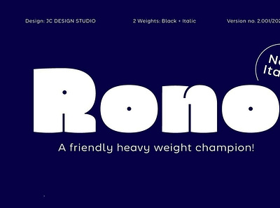 Rono comicfont digitalart font typography