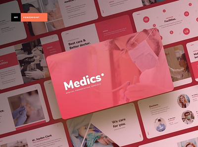 Medics - Medical Power Point Presentation digitalart powerpoint ptt template