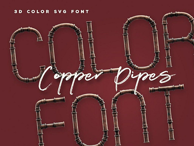 Copper Pipes - 3D