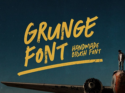 Grunge Font - Freestyle Display Font displayfont font sansfont sansserif typography