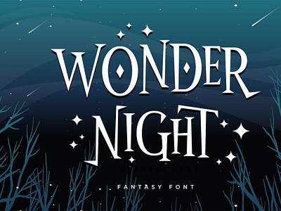 Wonder Night - Fantasy Font