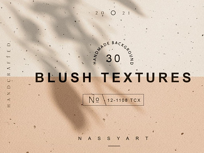 30 Blush Craft Paper Textures