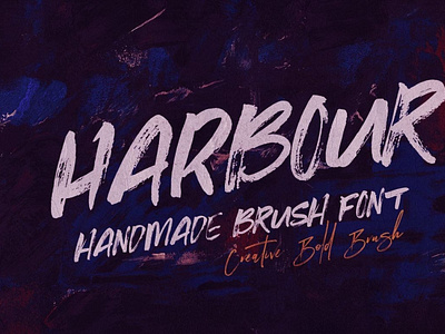 Harbour Brush Font