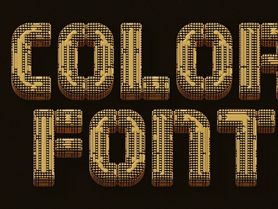 Golden Future - Color SVG Font