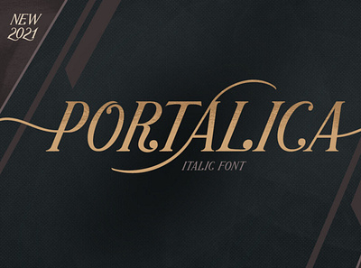 Portalica - Elegant Serif Font calligraphy font handwrittenfont scriptfont typography