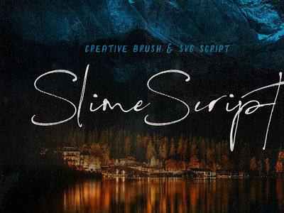 Slime SVG Script Font