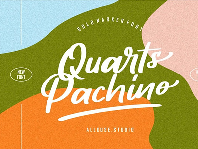Quarts Pachino font handwrittenfont scriptfont typeface typography