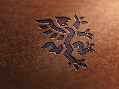 Gryphon Heraldic Logo