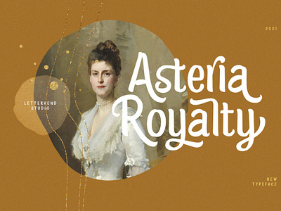 Asteria Royalty - Handwriting Font