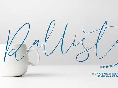 Rallista Chic Signature Font