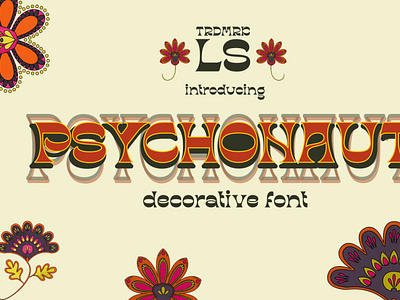 Psychonaut font posterfont typeface typography vintagefont