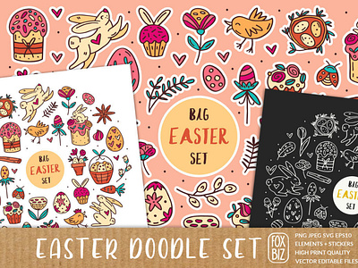Easter chicks digital cliparts clipart digitalart easter illustrations