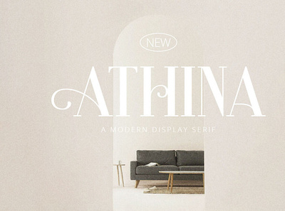 Athina - Modern Serif displayfont font seriffont typography